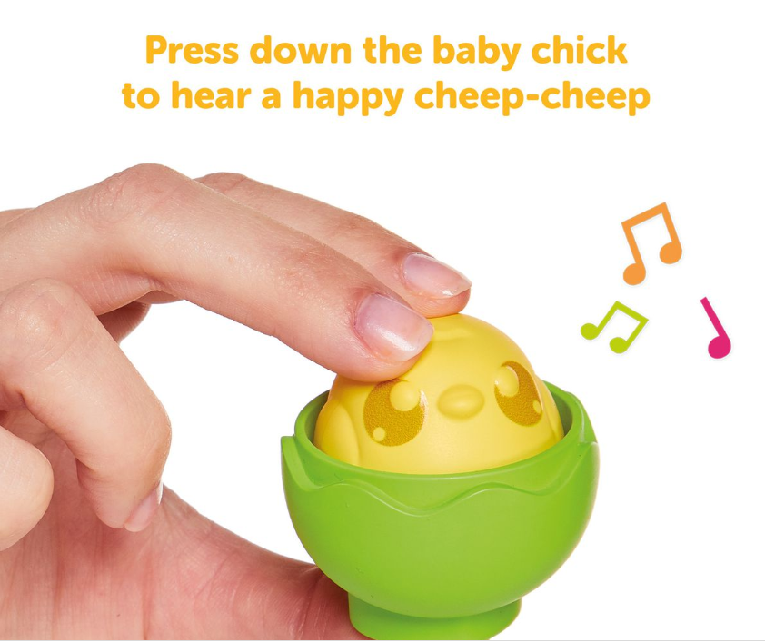 Stacking & Sorting Nesting Egg Toys -Fun Creative & Imaginative, Hands On Building Play, Great Gift for Baby & Toddlers Kids