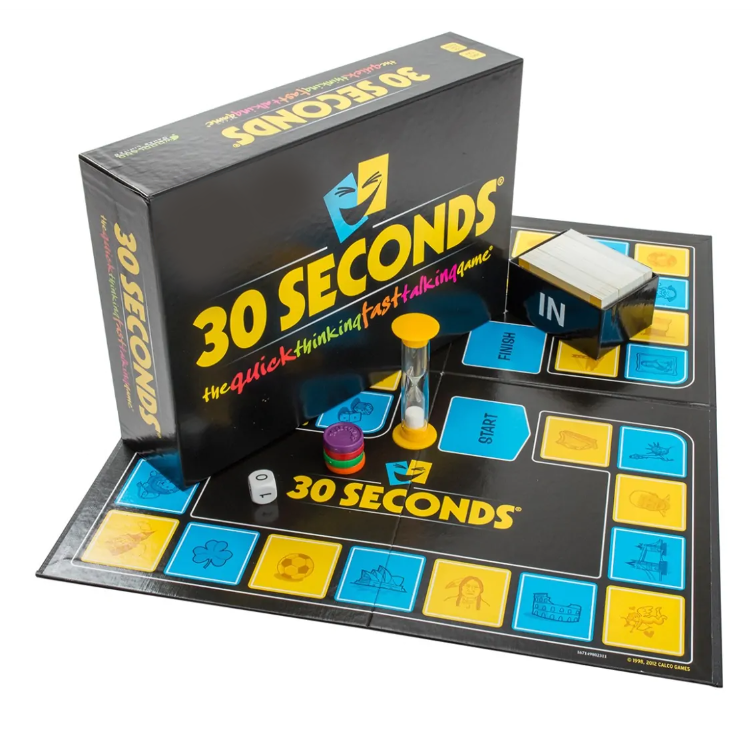 30 seconds, Board game for Kids and Family Ages 15 and Up