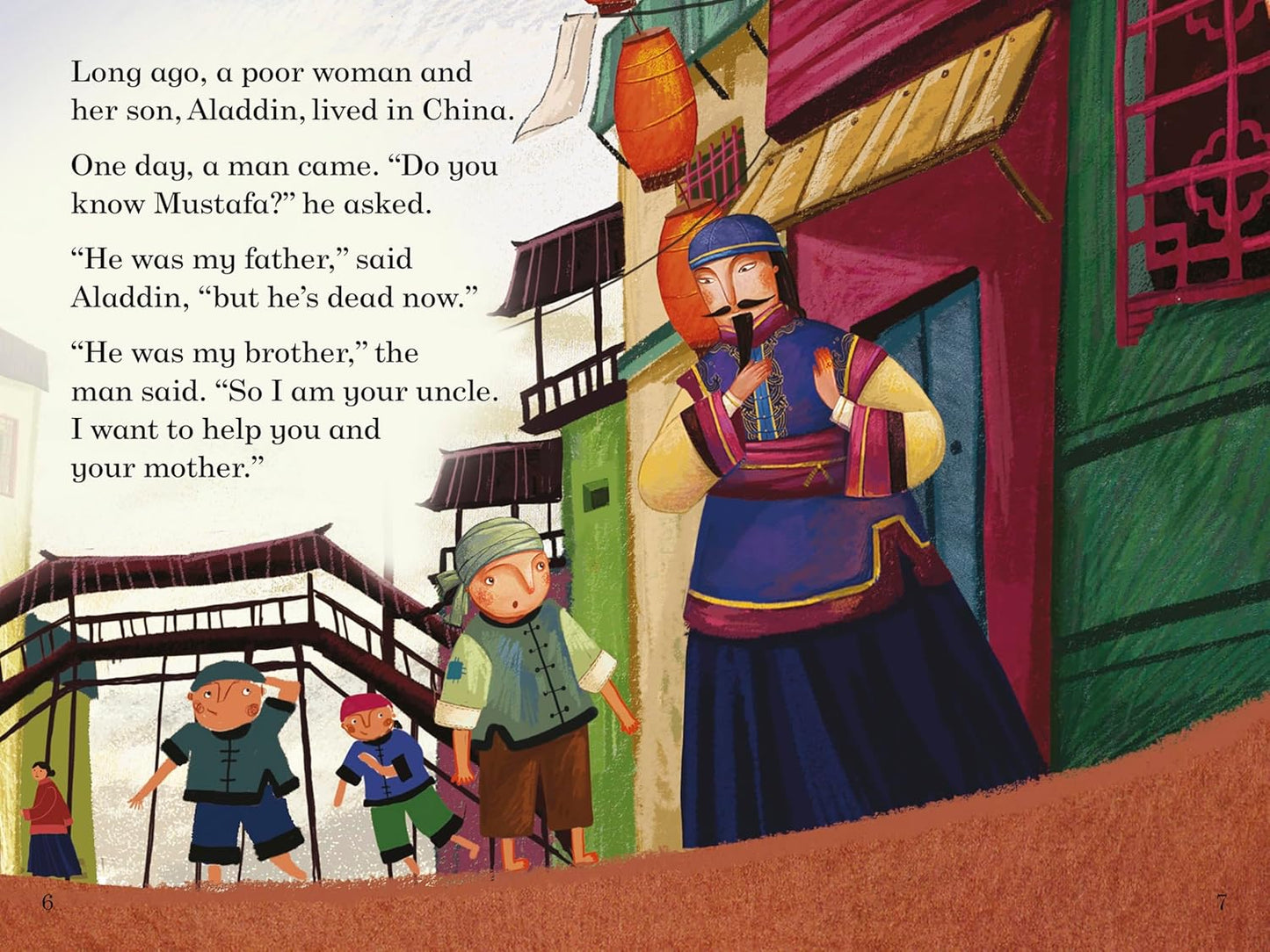 "Aladdin story book level 4 reader"