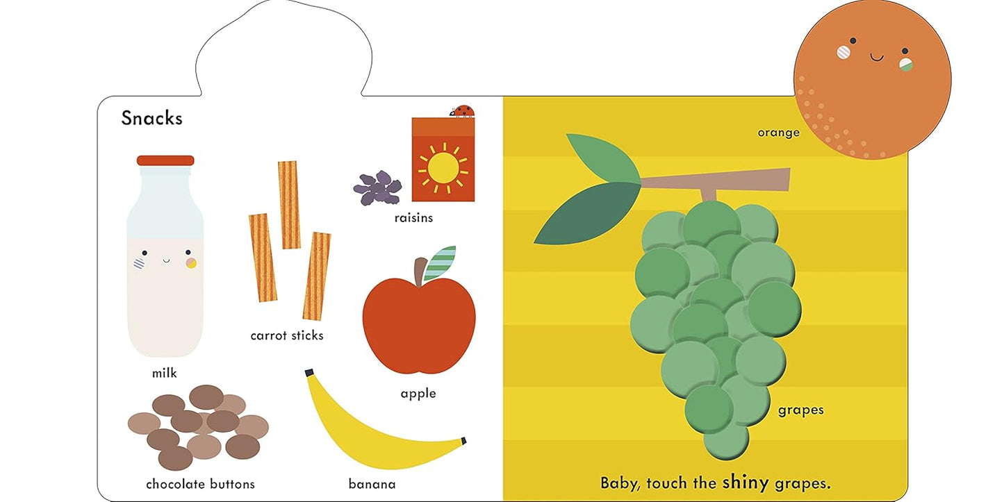 Baby touch book on Food
