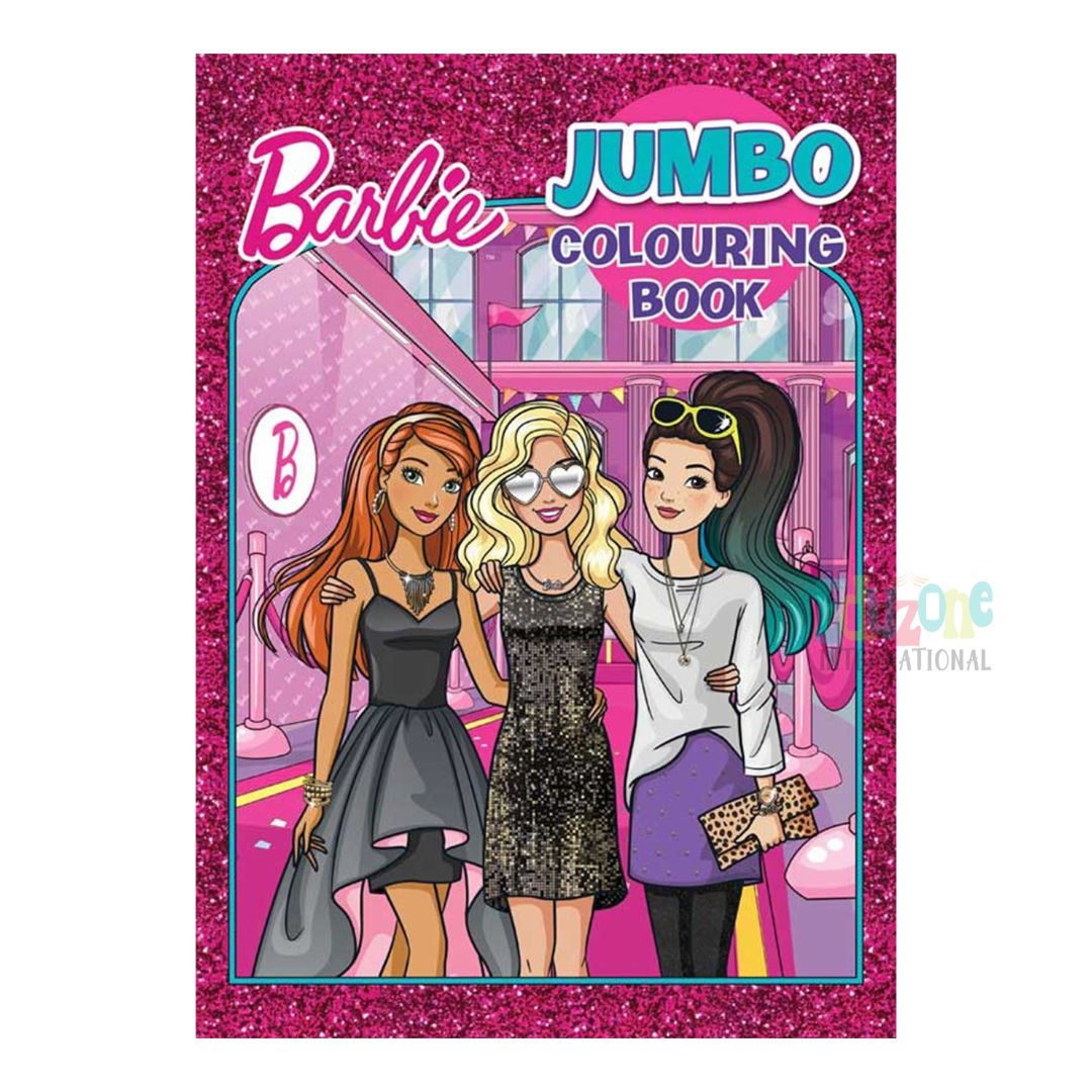 "Barbie Jumbo Coloring Book"