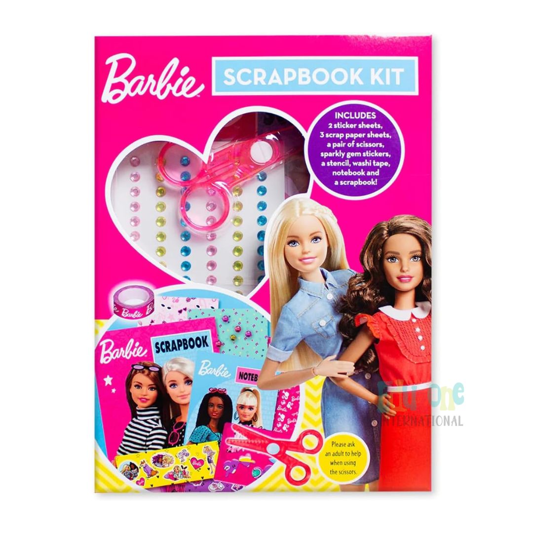 "Barbie Scrapbook Kit – Creative Craft Activity Set for Kids"