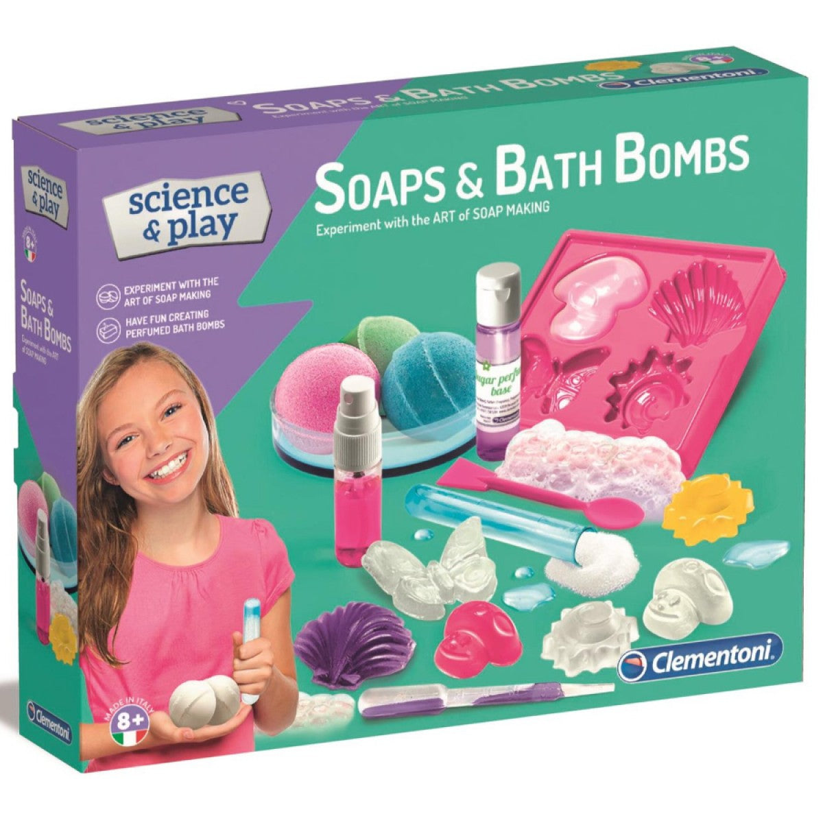 "Science and Play Kids DIY bath Bombs Kit"