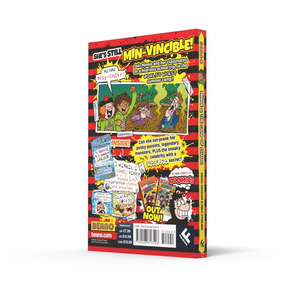 "Beano Minnie and the camp chaos kids books"
