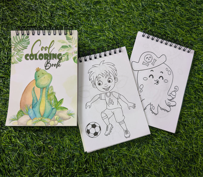Boys Coloring Book