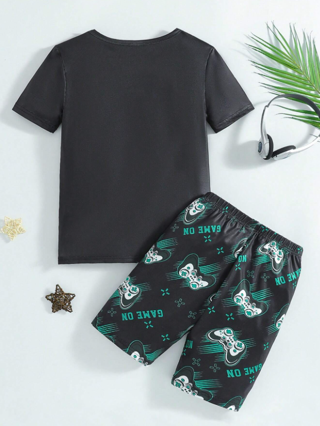 "Boys Tshirt and Shorts Set"