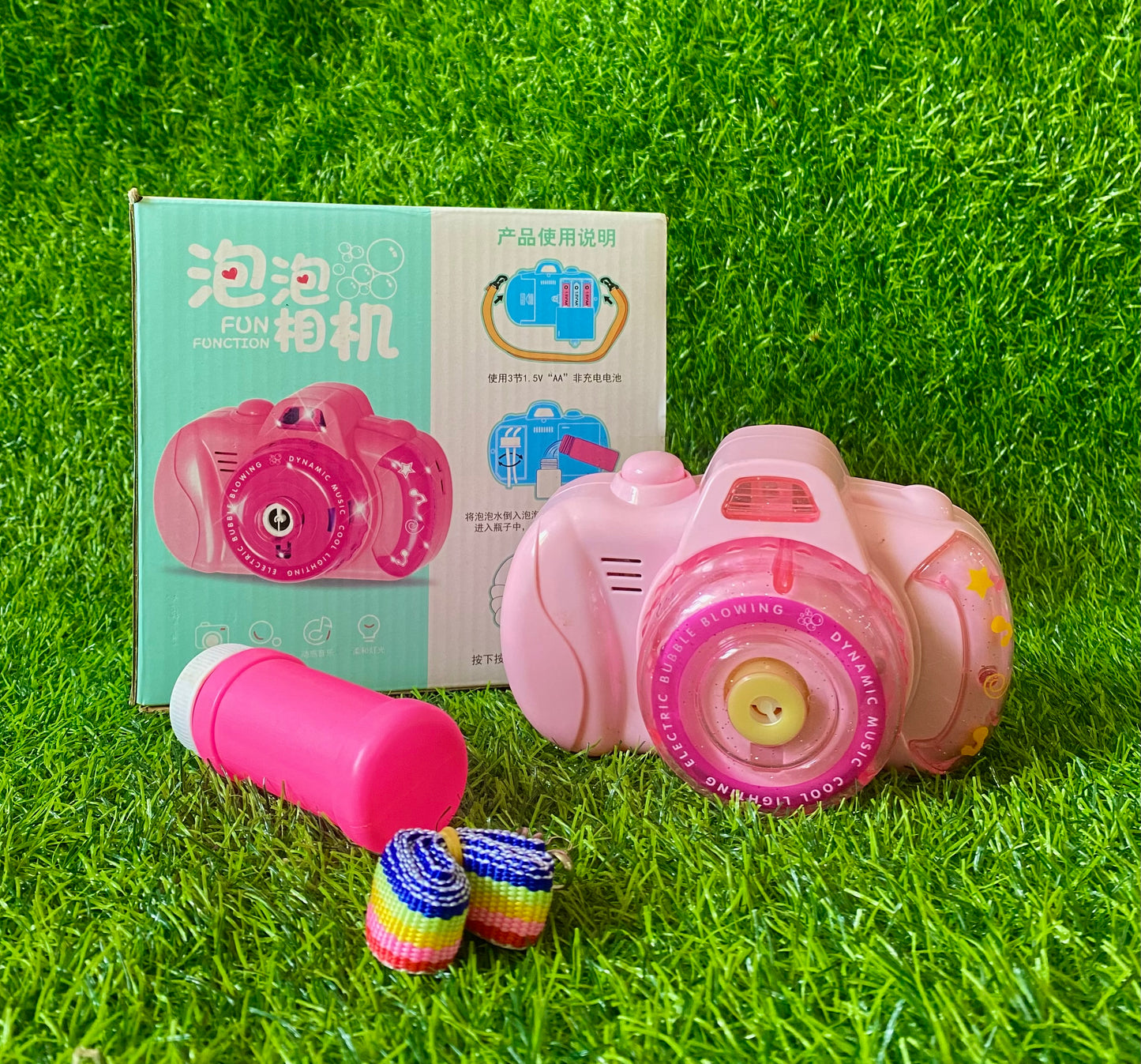 "Pink Bubble Camera"