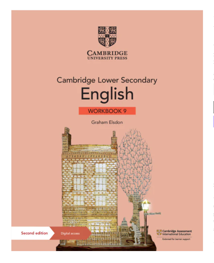 "Cambridge Lower Secondary English Workbook 9 with Digital Access (1 Year)"