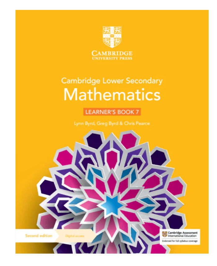 "Cambridge Lower Secondary Mathematics Learner's Book 7 with Digital Access (1 Year)"