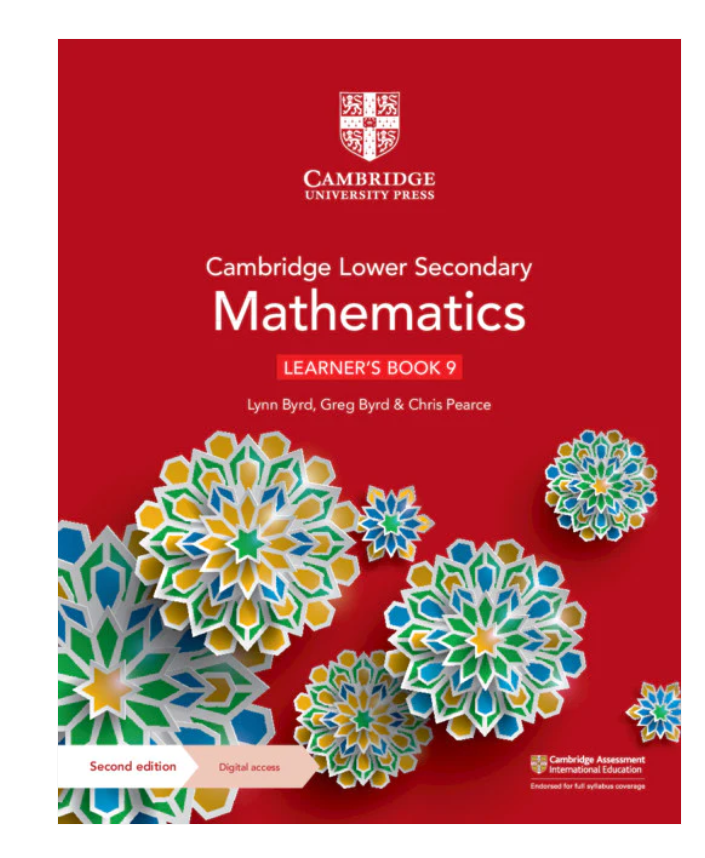 "Cambridge Lower Secondary Mathematics Learner's Book 9 with Digital Access (1 Year) (Cambridge Lower Secondary Maths)"