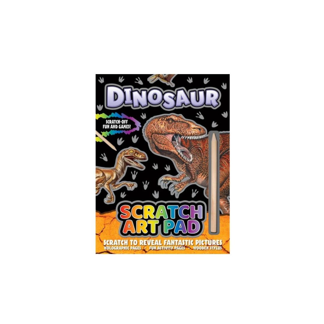 Dinosaur Scratch Art Pad