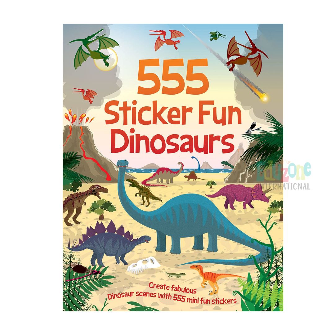 "Dinosaur Sticker Book at Eduzone International Tanzania"