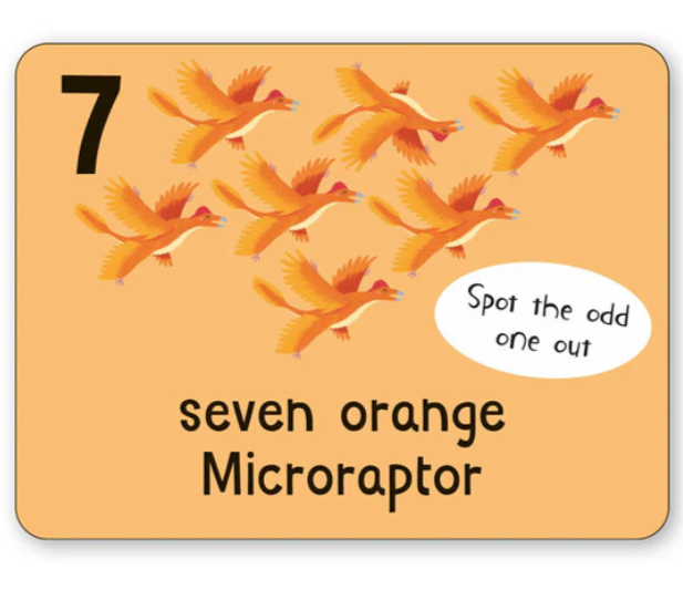 "Dinosaur Learning Flashcards"