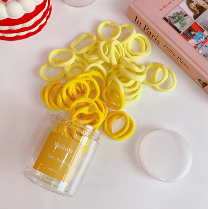 "Hot selling seamless elastic hair ties"