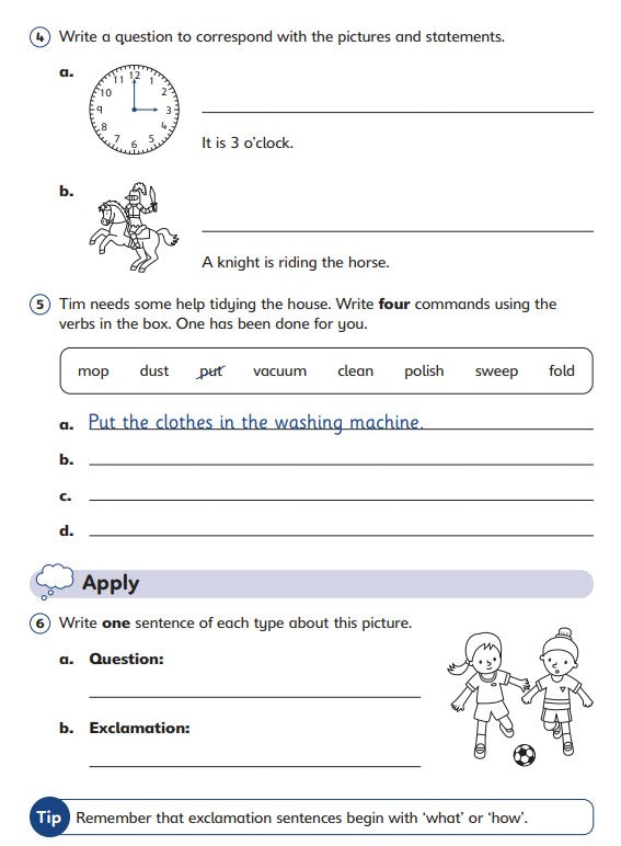 "English Practice Questions workbook 2"