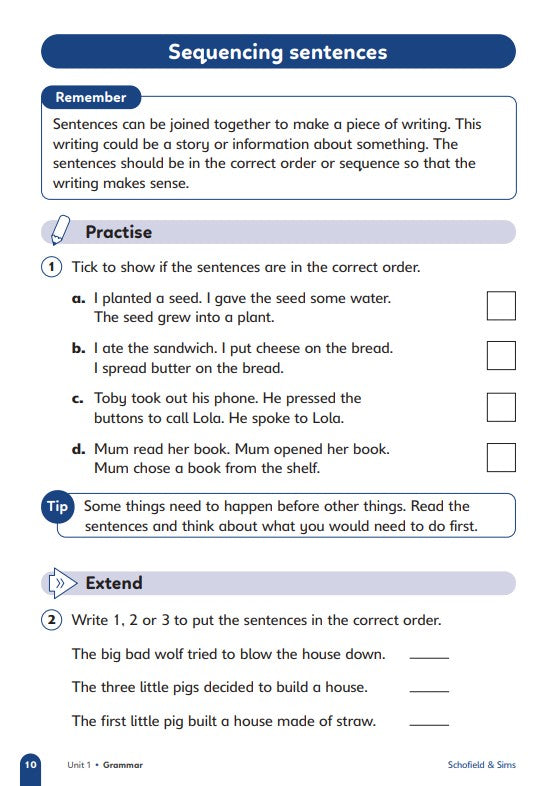 Primary Practice English Year 1 Question Book, Ages 5-6