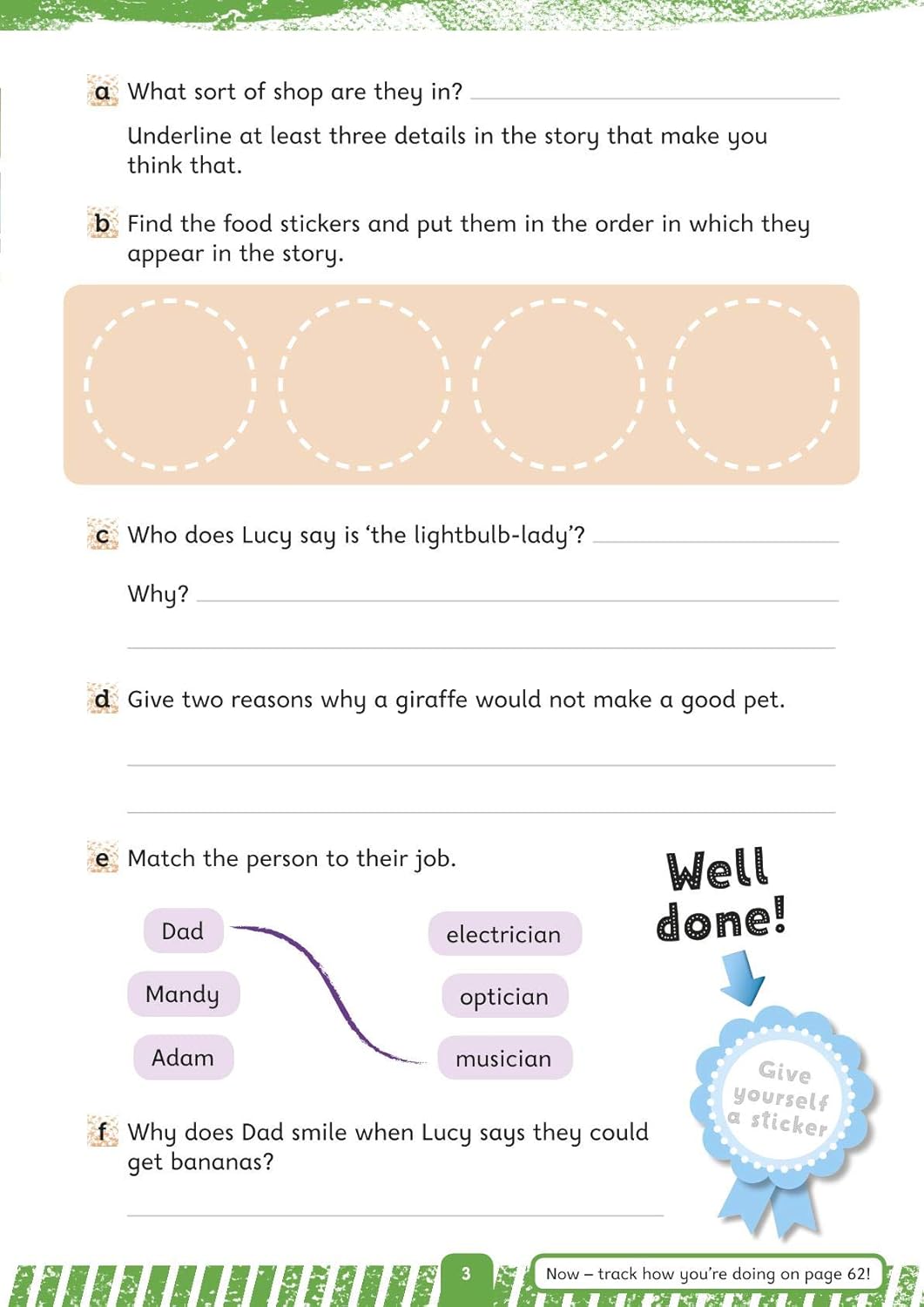 Progress with Oxford Bumper English Workbook for ages 7-8 years