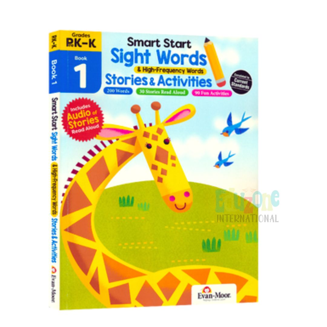 "Evan-Moor Smart Start Sight Words and High-Frequency Words Book with Activities"