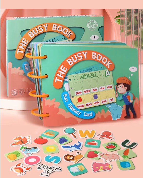 "First Learning Made Easy- Kids Busy Book"