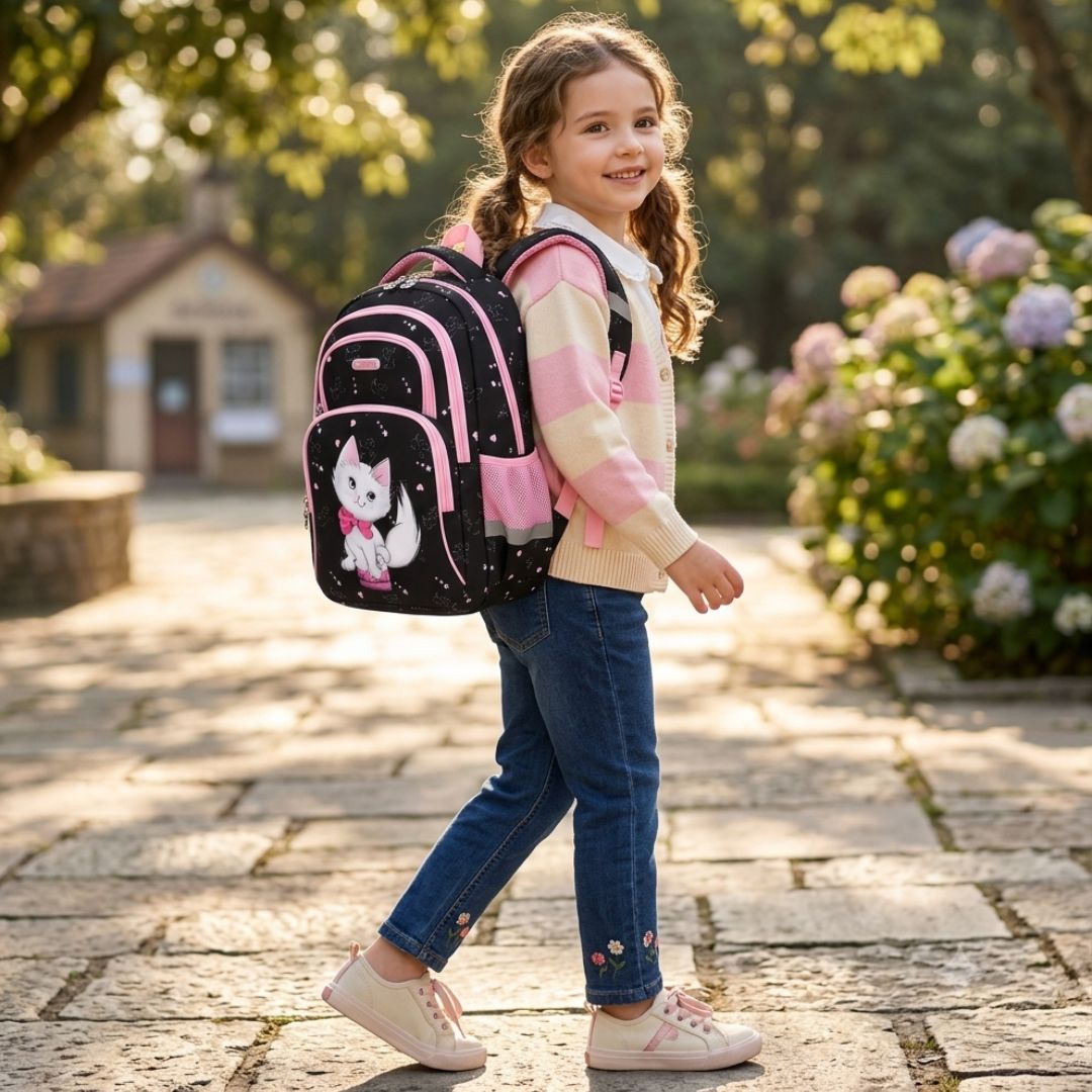 "Girls backpack for Primary school"