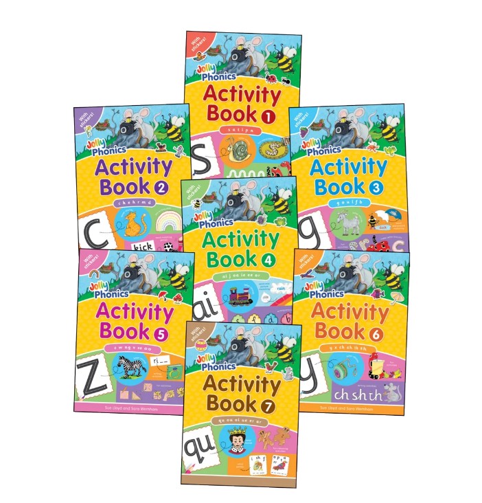 "Jolly Phonics Activity Books"