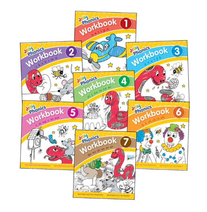 "Jolly Phonics Workbook"