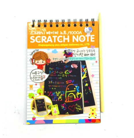 "Kids scratch Notebook"