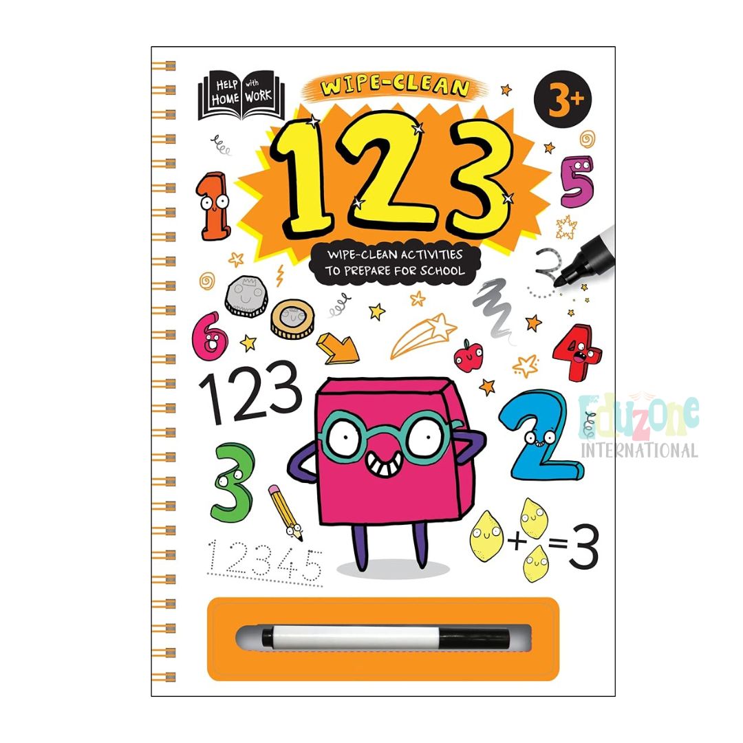 "Learning Numbers Wipe and Clean Book"
