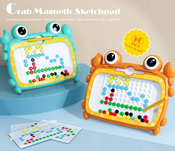 Shape Art Pad – Montessori Magnetic Pattern Board for Toddlers (Ages 3–6)