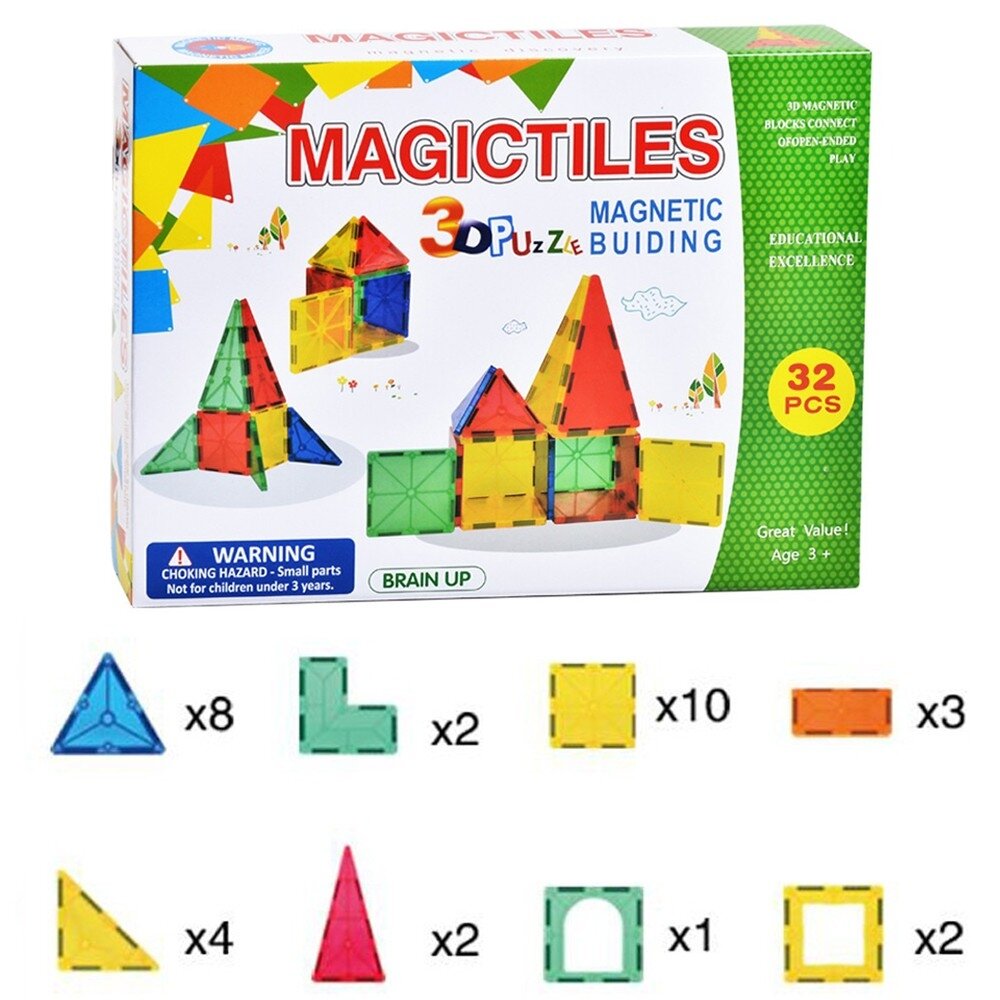 "Magnetic Tiles - Educational Toys Tanzania"