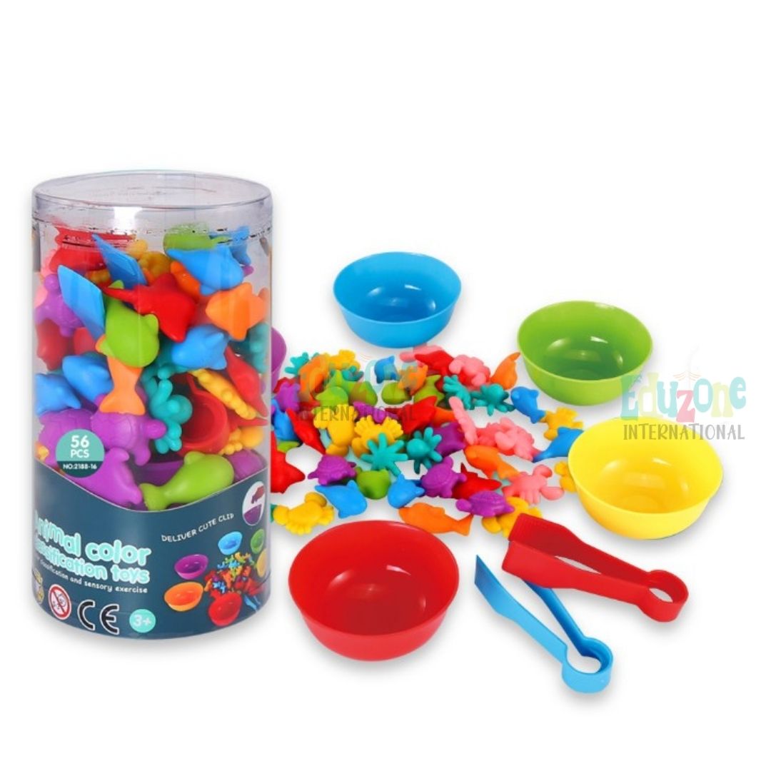 "Counting and Color Sorting Educational Toy"