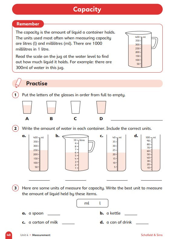 "Math Year 2 workbook"