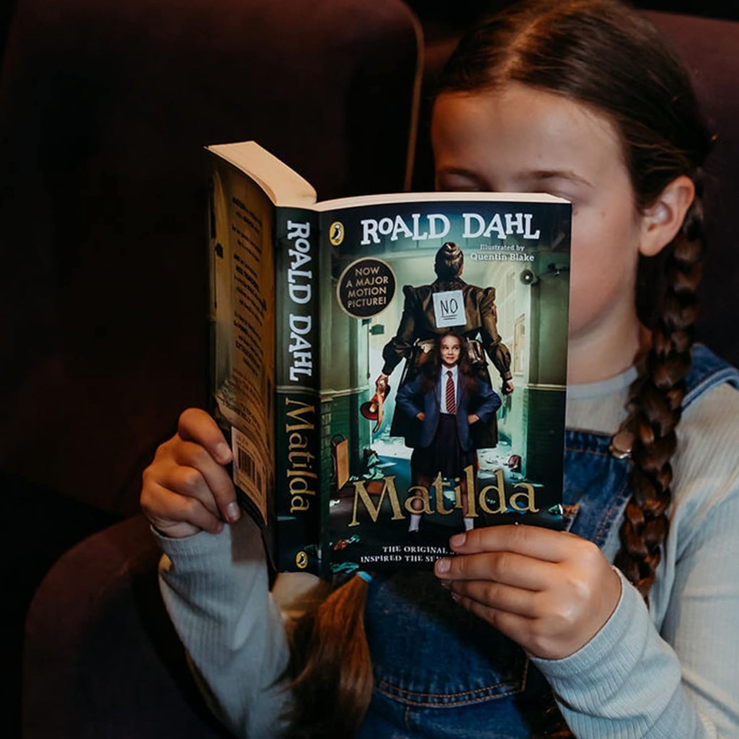 "Matilda by Roald Dahl"