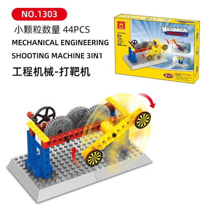"Mechanical Engineering 3-in-1 STEM Toy"
