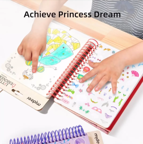 "Mideer Fashion Sketch Book"