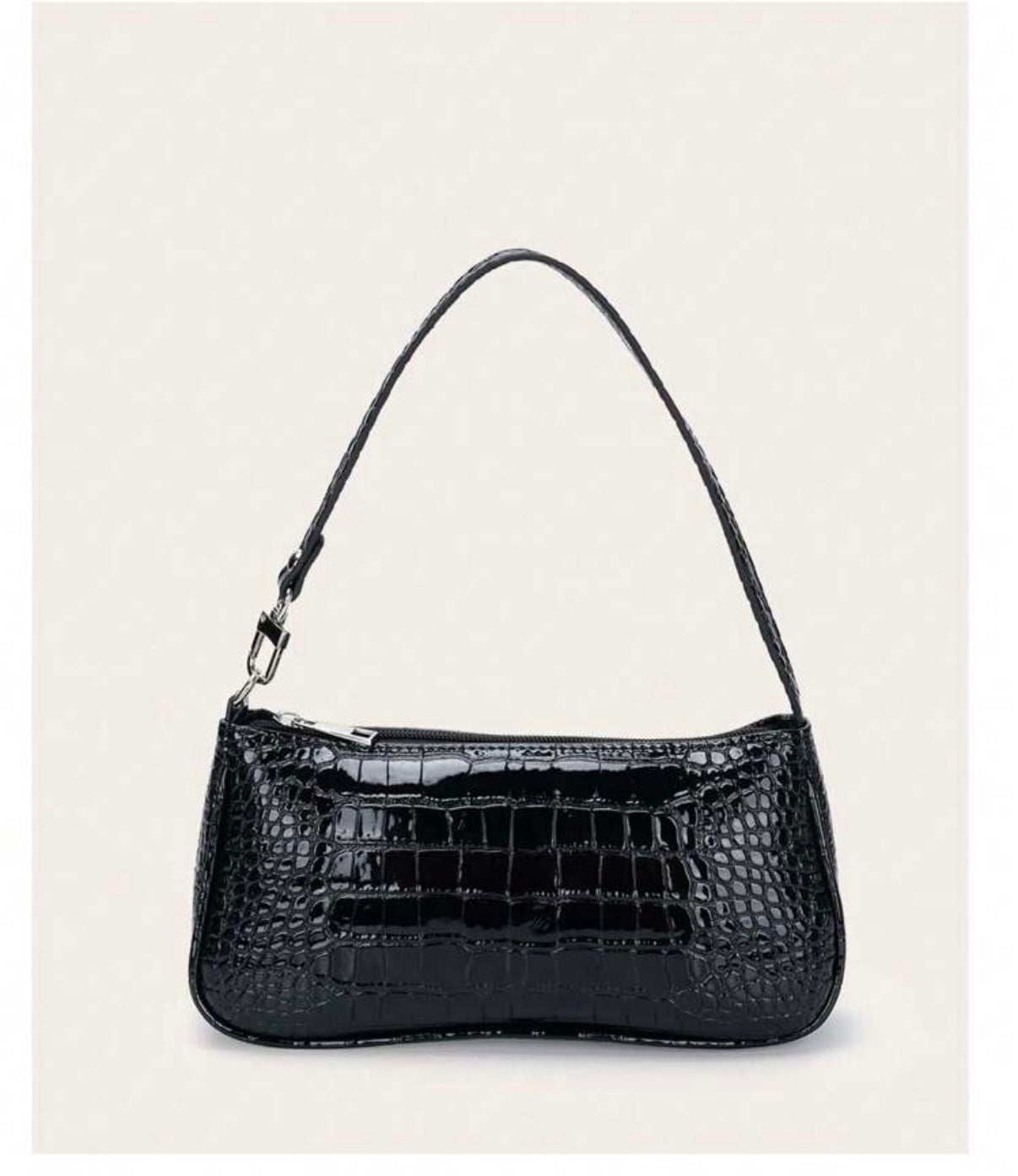 "Minimalist Crocodile Pattern Shoulder bag for teens at Eduzone International Tanzania"