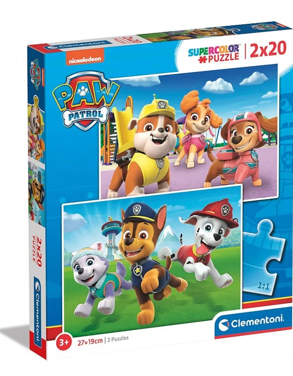 "Paw Patrol 2 in 1 Puzzle"