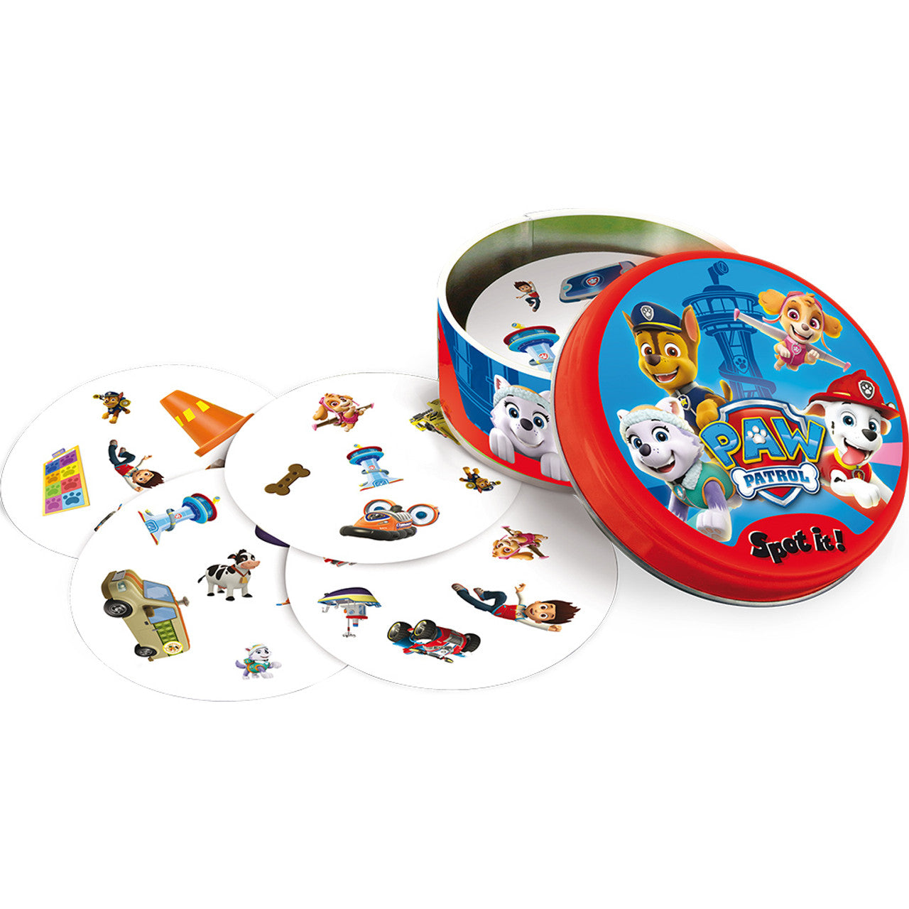 Spot It! Paw Patrol Edition – Fast-Paced Game for Focus & Fun