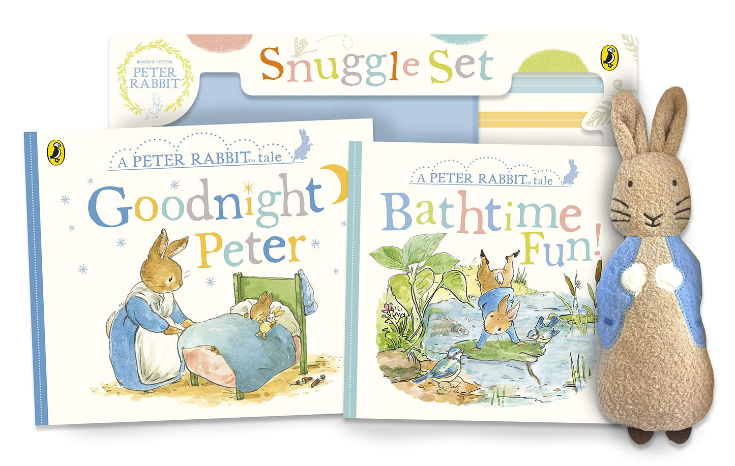 "Peter Rabbit Books and soft toy"