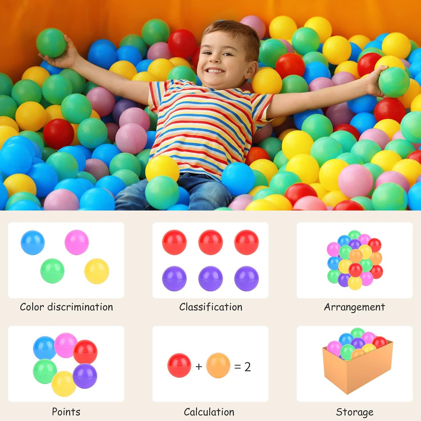 "Plastic Balls for kids"