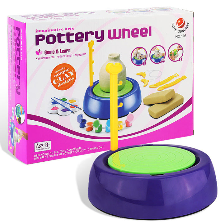 "Pottery Making for kids"