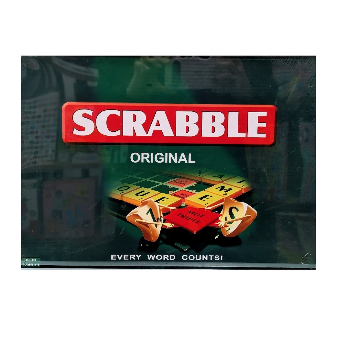 "Scrabble board game"