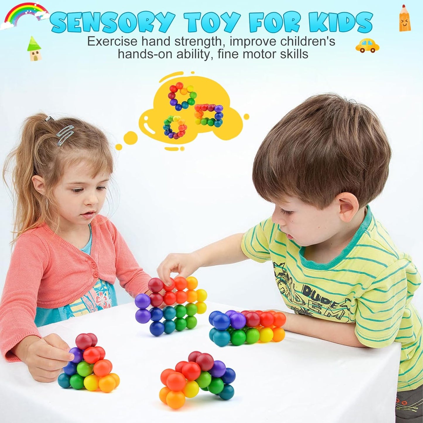 "Kids Sensory Autism Friendly Toy