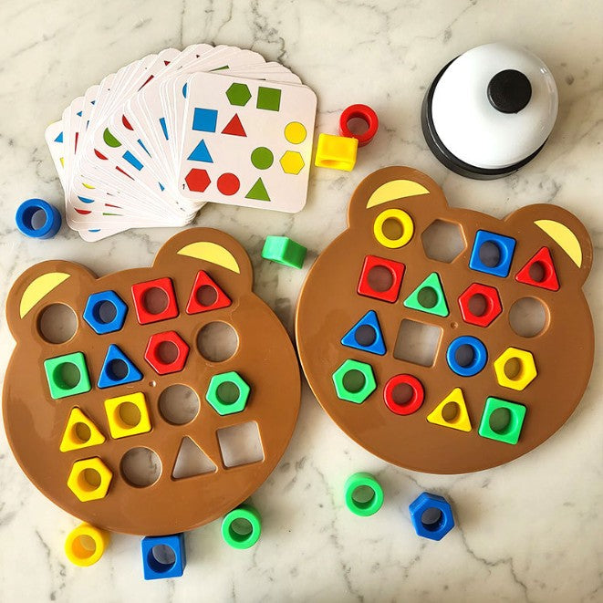 "Shape Matching Focus Building Game"
