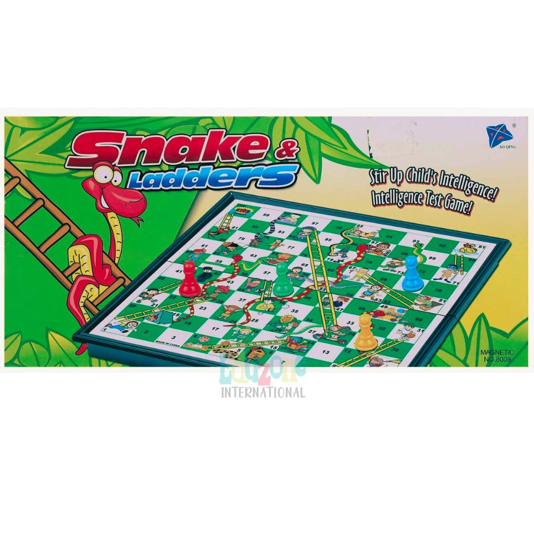 "Snakes & Ladders Classic Board Game"