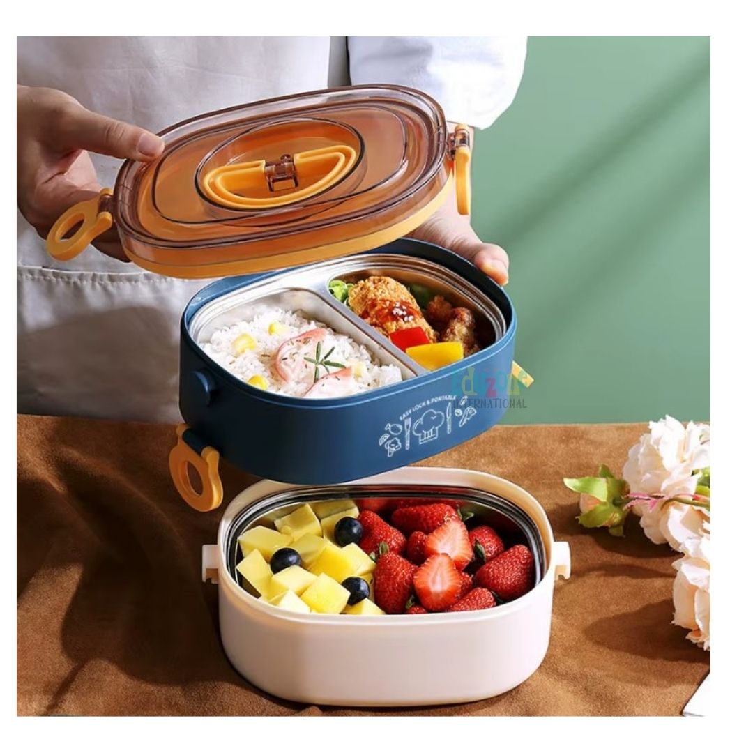 "Stainless steel tiffin box"