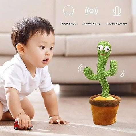 Rechargeable Talking & Dancing Cactus Toy