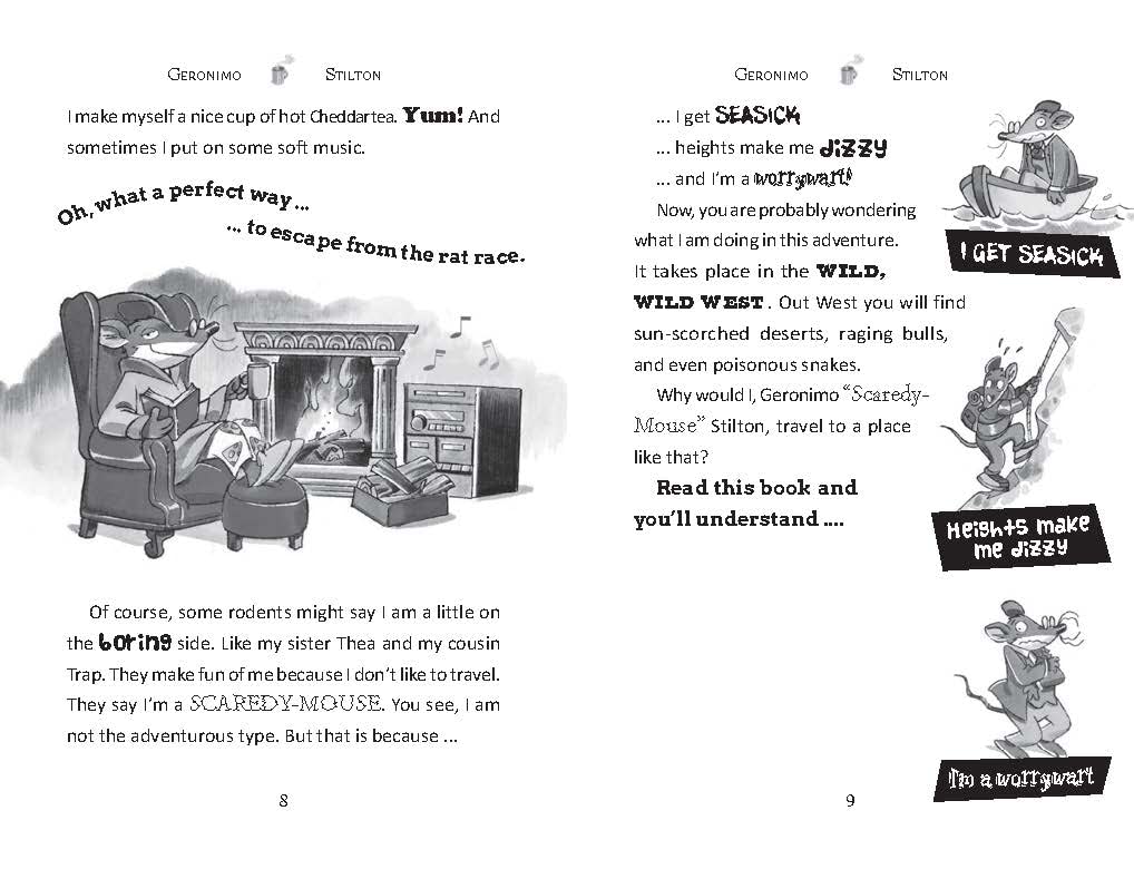 "The Wild Wild West - Geronimo Stilton"