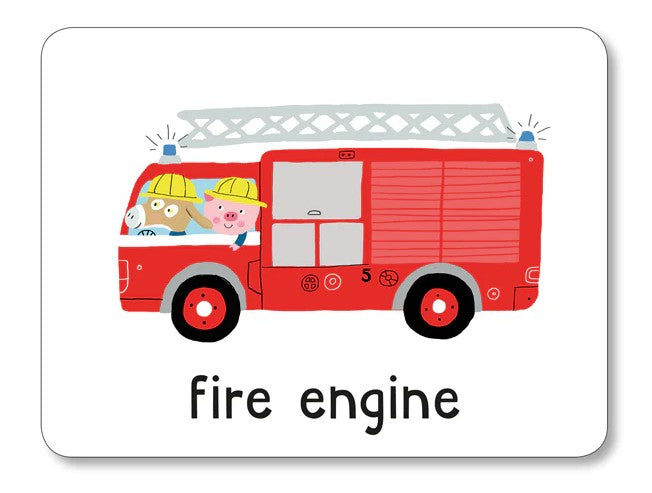 "Transport Flashcards for Kids"