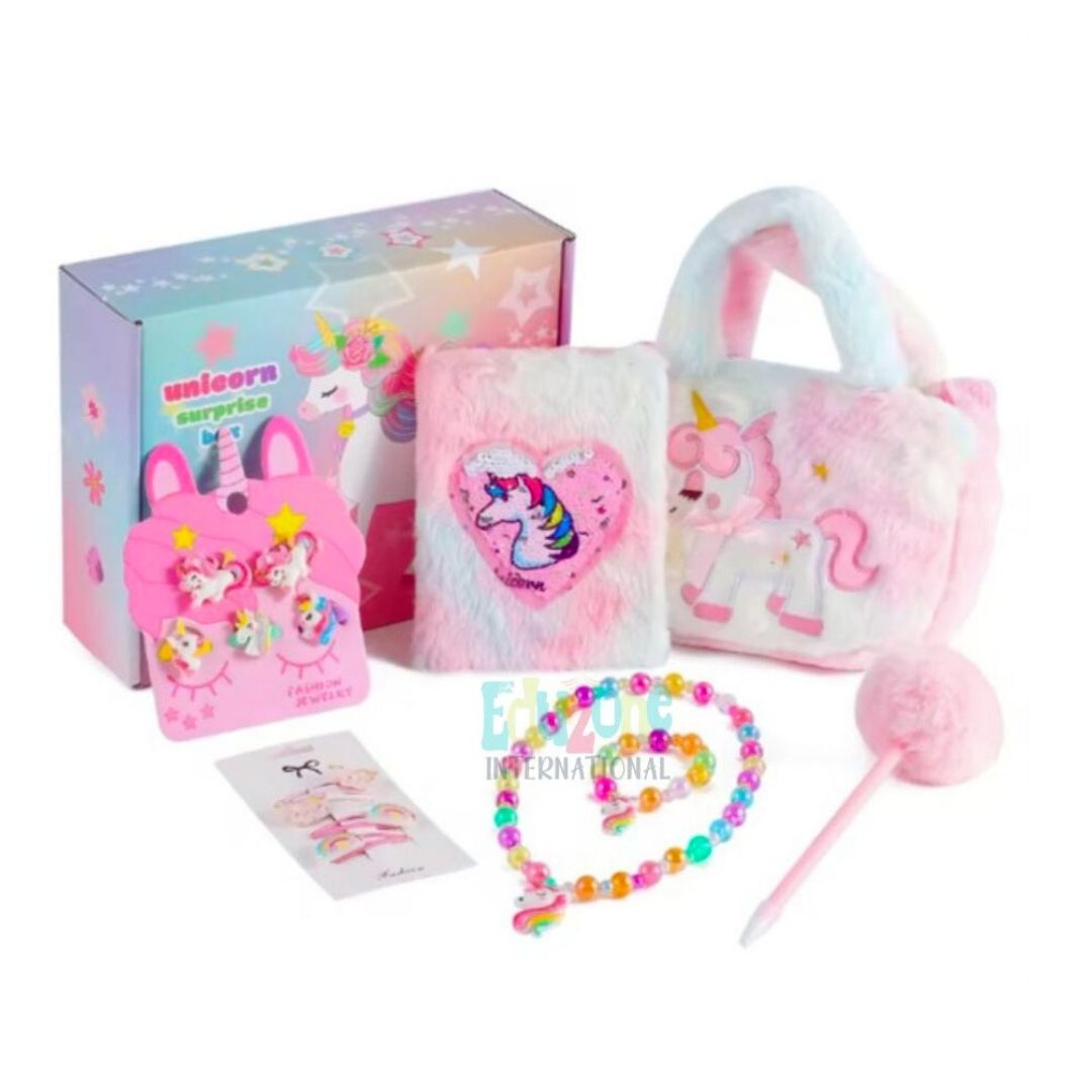 "Unicorn Surprise Gift Set for Girls - Cute Kids Gift Hamper"